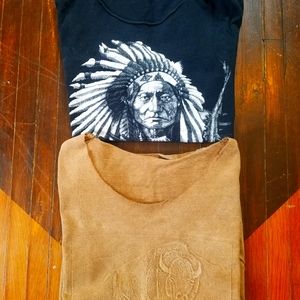 Bundle of 2 Native tee shirt